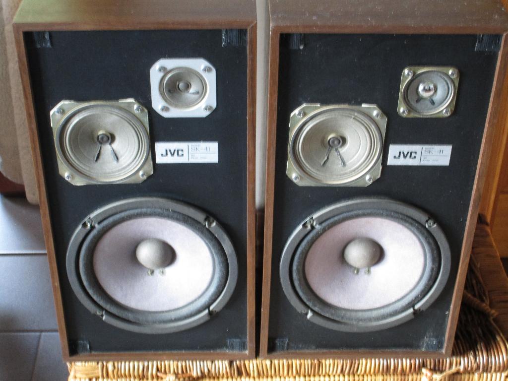 JVC SK-41 JAPAN luidsprekers, Ophalen, JVC