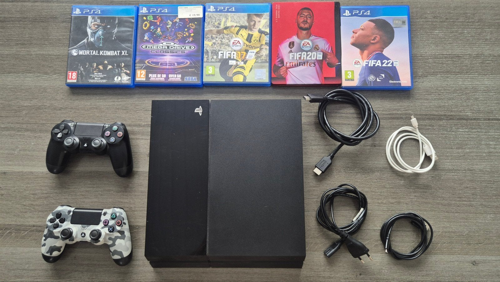 ps4 te koop met 5 games, Games en Spelcomputers, Spelcomputers | Sony PlayStation 4, Ophalen