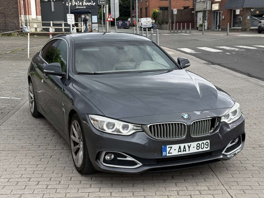 BMW 418 Gran Coupé 418 dA (automatique), Autos, BMW, Argent ou Gris, Achat, Entreprise, Alarme