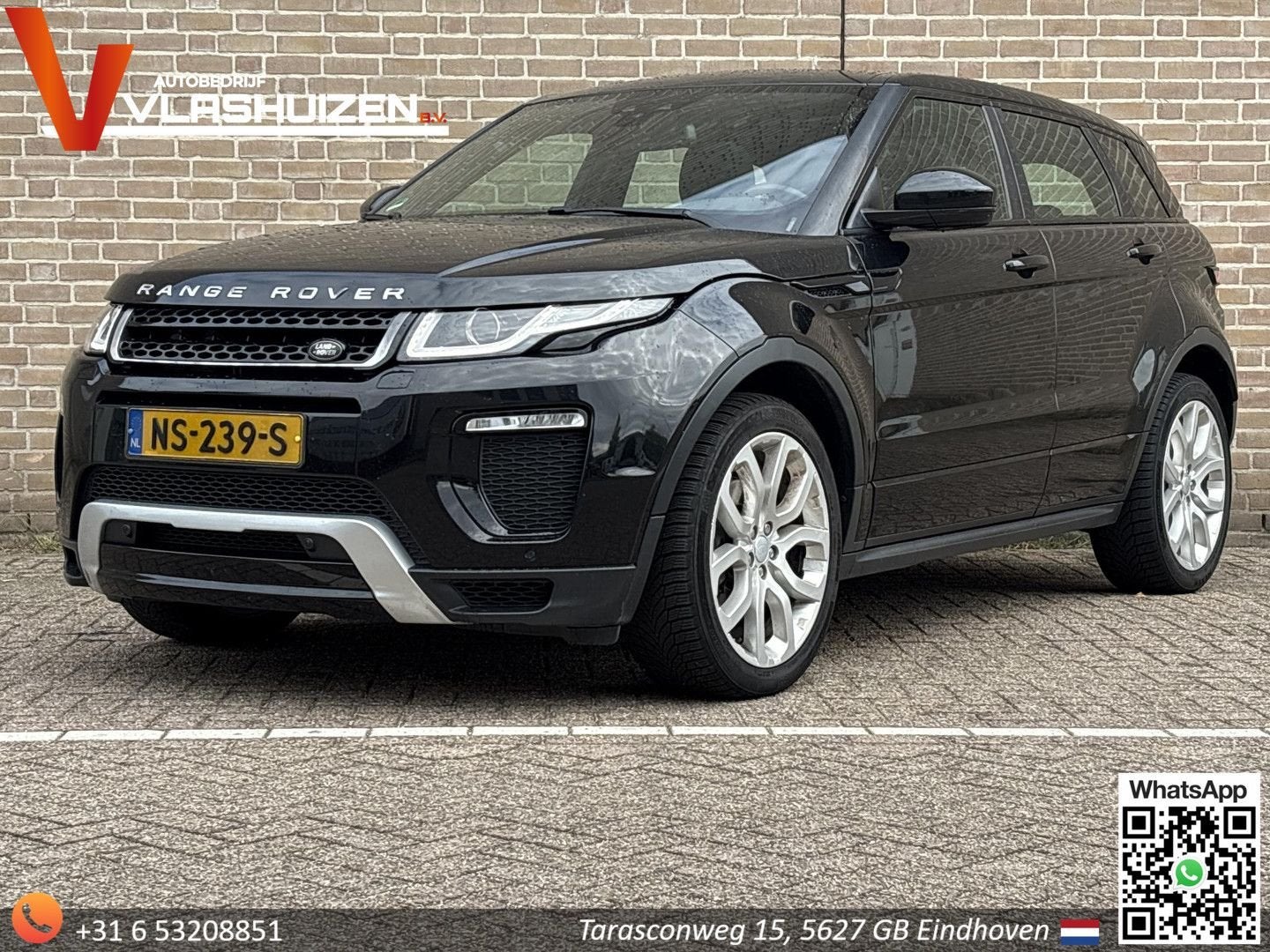 Land Rover Range Rover Evoque 2.0 TD4 HSE Dynamic | Leder |, Auto's, Land Rover, Automaat, Startonderbreker, Zwart, Diesel
