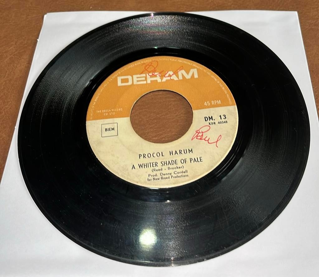 Procol Harum - A whiter shade of pale - 7” vinyl single - BE, Ophalen of Verzenden, Gebruikt, Single