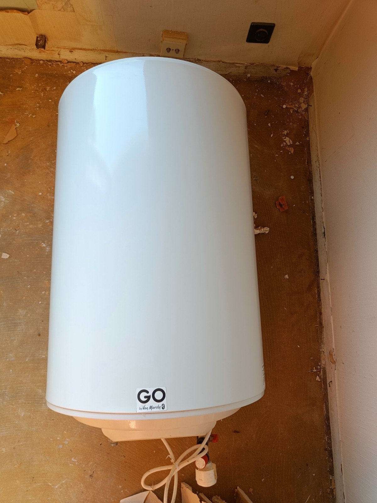 Van Marcke Go elektrische boiler 100L, Doe-het-zelf en Bouw, Chauffageketels en Boilers, Ophalen, Boiler