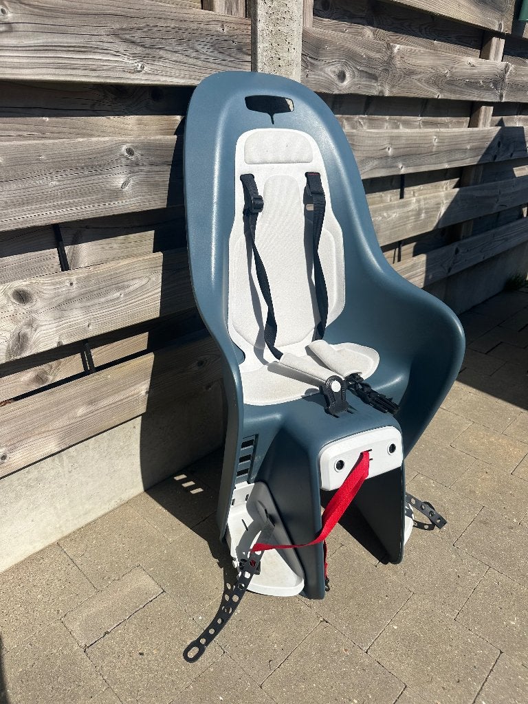 Fietsstoel, Fietsen en Brommers, Fietsaccessoires | Fietsstoeltjes, Achterzitje, Zo goed als nieuw, Decathlon Btwin, Ophalen