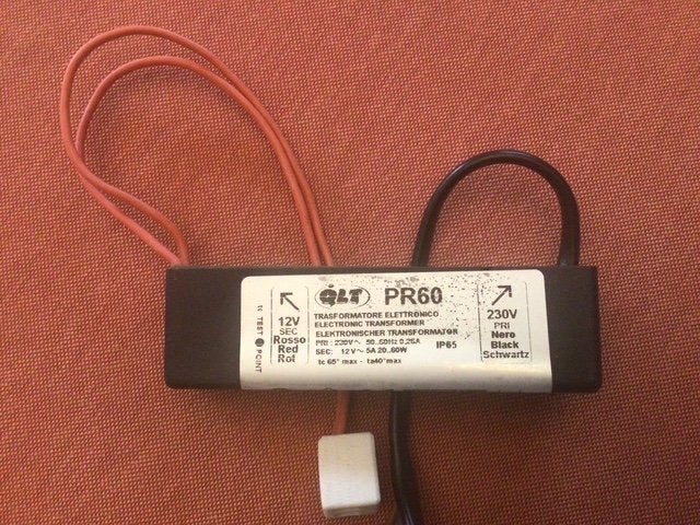 transfo voor verlichting, Doe-het-zelf en Bouw, Ophalen, Gebruikt, Overige merken, Omvormer