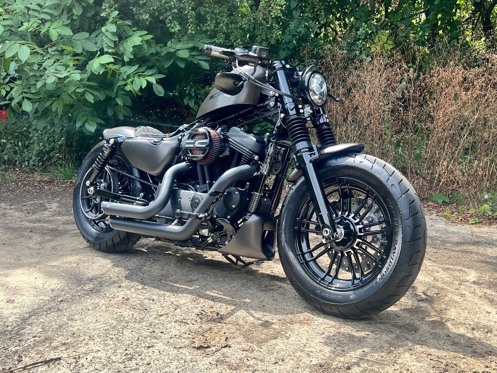 Harley Forty Eight Gray Denim Bobber Neuve 2020 2800kms, 2 cylindres, ABS, 1200 cm³, Manuelle