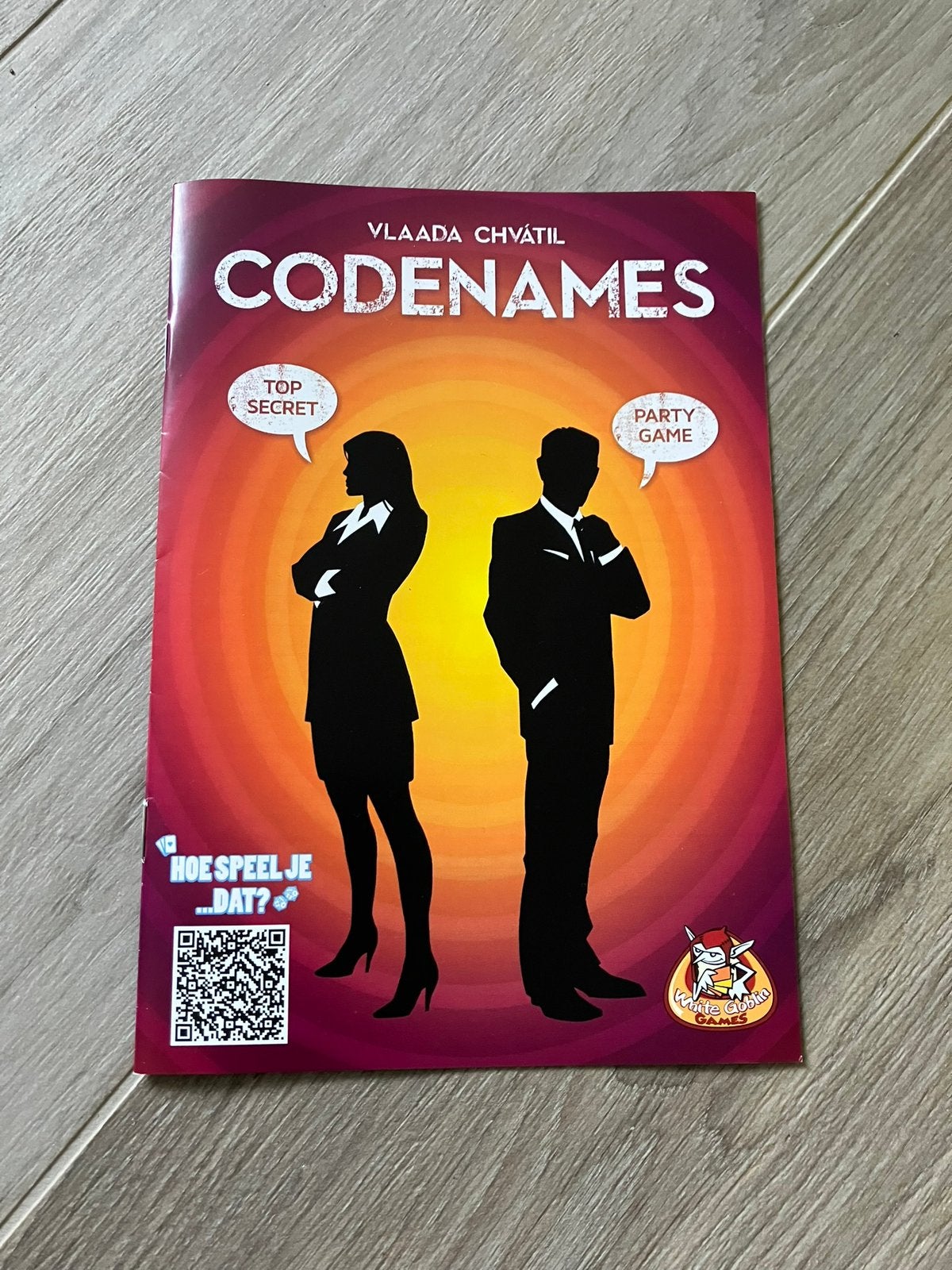 Spel codenames, Ophalen, Zo goed als nieuw
