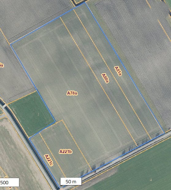 Landbouwgrond De Moeren (Veurne) te koop - 7,85 Ha, Immo, De Moeren - Veurne, Verkoop zonder makelaar, 1500 m² of meer