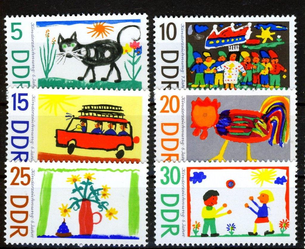 DDR 1967 - nr 1280-1285 **, Postzegels en Munten, Postzegels | Europa | Duitsland, Verzenden, DDR, Postfris