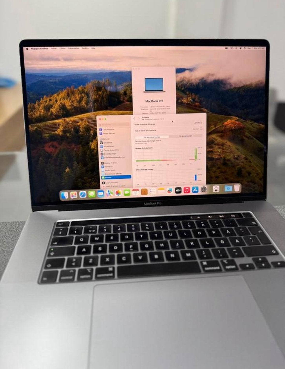 MacBook Pro 16” 2019 32 RAM 512 SSD - Factuur - Garantie, Computers en Software, Apple Macbooks, Ophalen, Zo goed als nieuw, MacBook