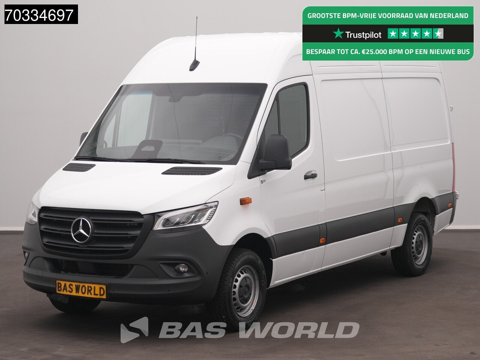 Mercedes Sprinter 317 CDI Automaat L2H2 AC/Climate 10"MBUX C, Achat, Euro 6, Entreprise, Mercedes-Benz