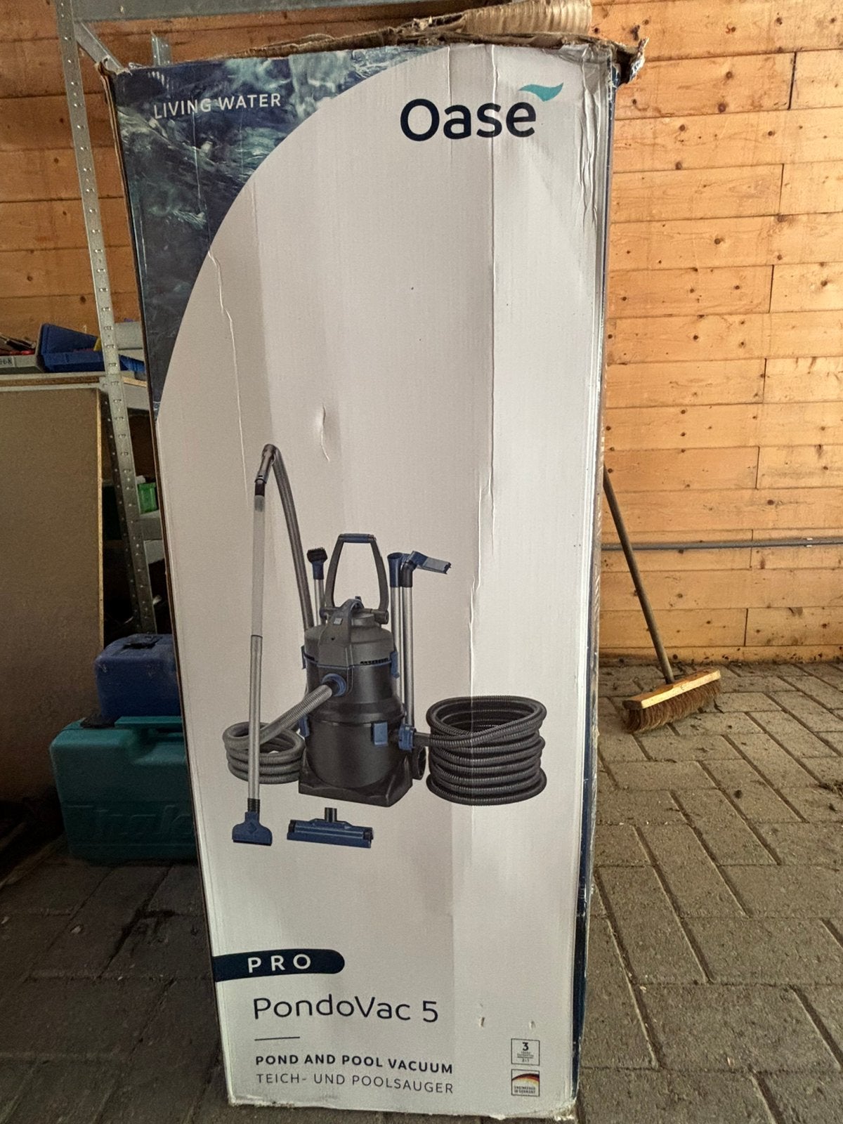 Vijverstofzuiger, Tuin en Terras, Ophalen, Zo goed als nieuw, Vijverstofzuiger