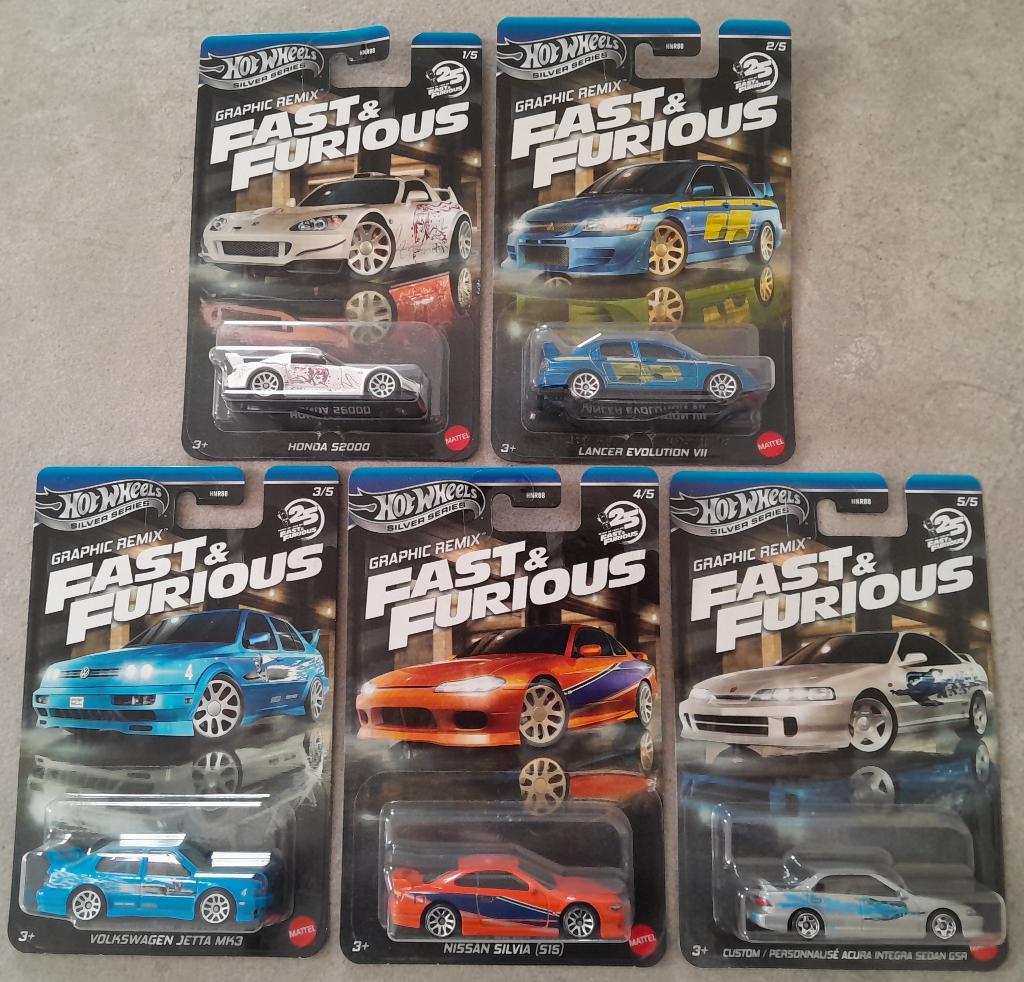 Hot Wheels - Stel een snelle en furieuze grafische remix in, Ophalen of Verzenden, Nieuw, 1:50 of kleiner, Auto