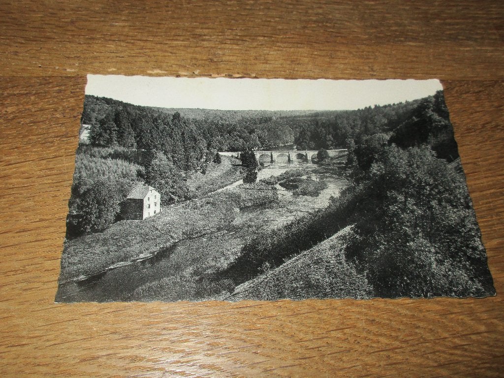 POSTKAART 1961 CHINY VALLEE SEMOIS PONT ST-NICOLAS, Envoi, 1960 à 1980, Affranchie, Luxembourg