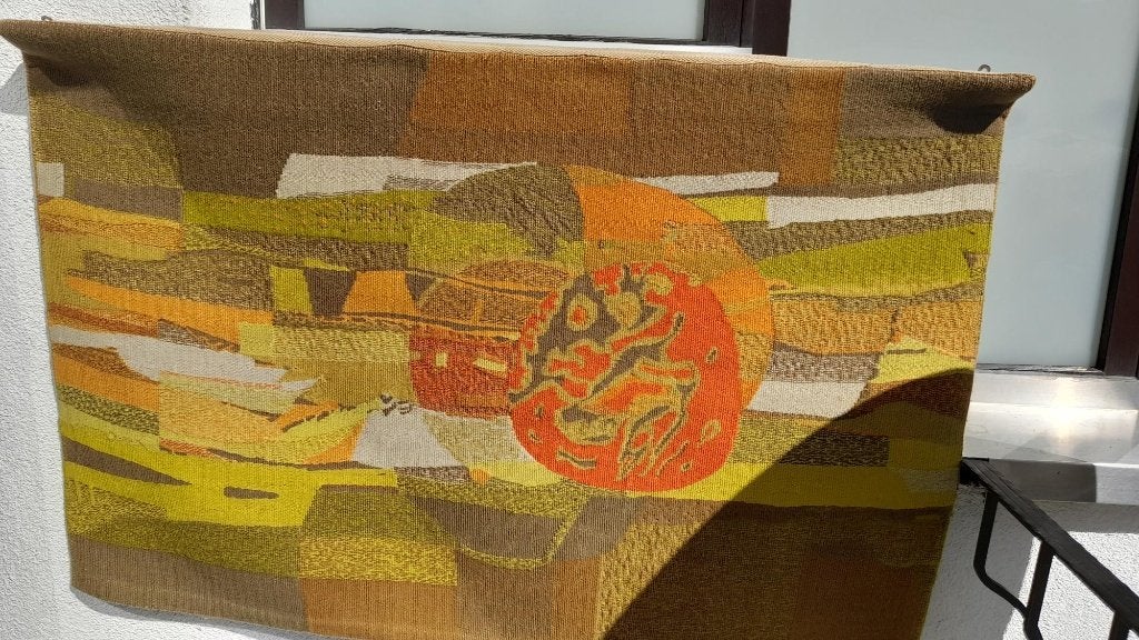 René Fumeron Tapisserie Cosmos ateliers Robert Four 1960, Enlèvement