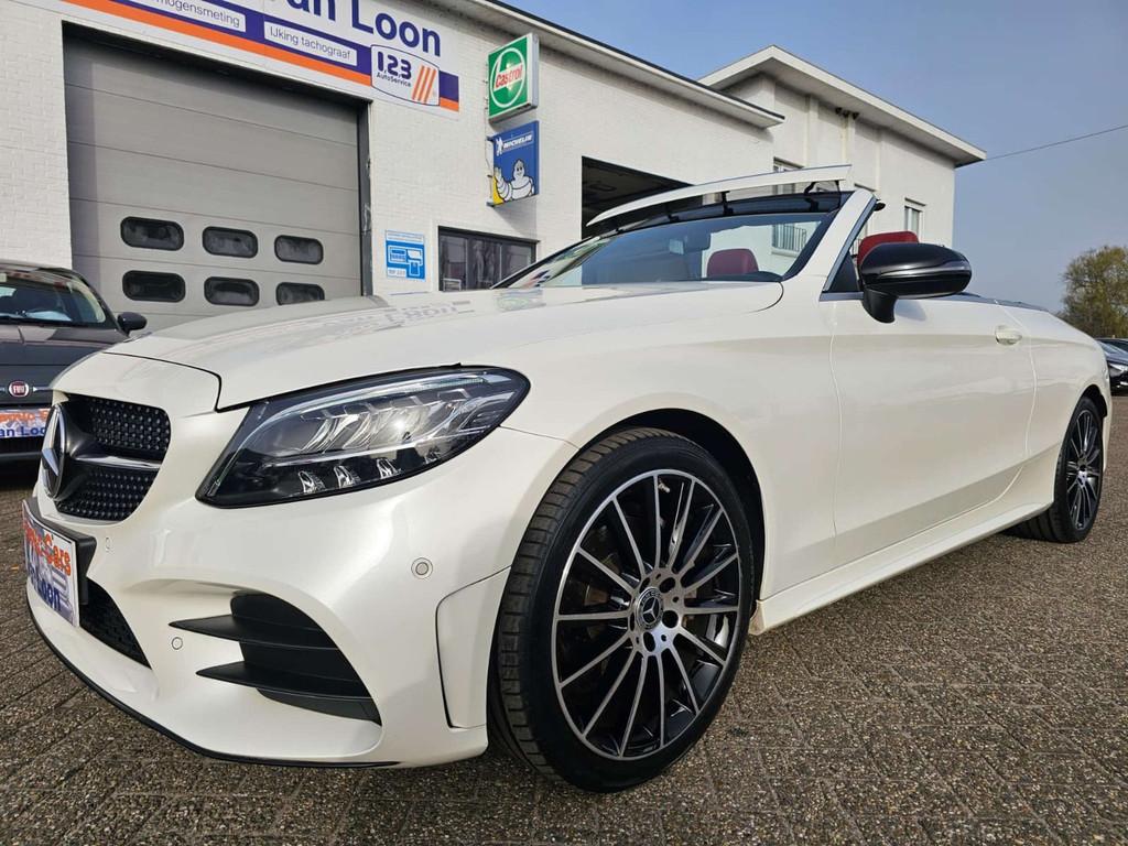 Mercedes-Benz C 200 C 200 Cabriolet MHE AMG Line, FULL optio, Auto's, Automaat, 4 zetels, 1497 cc, Gebruikt