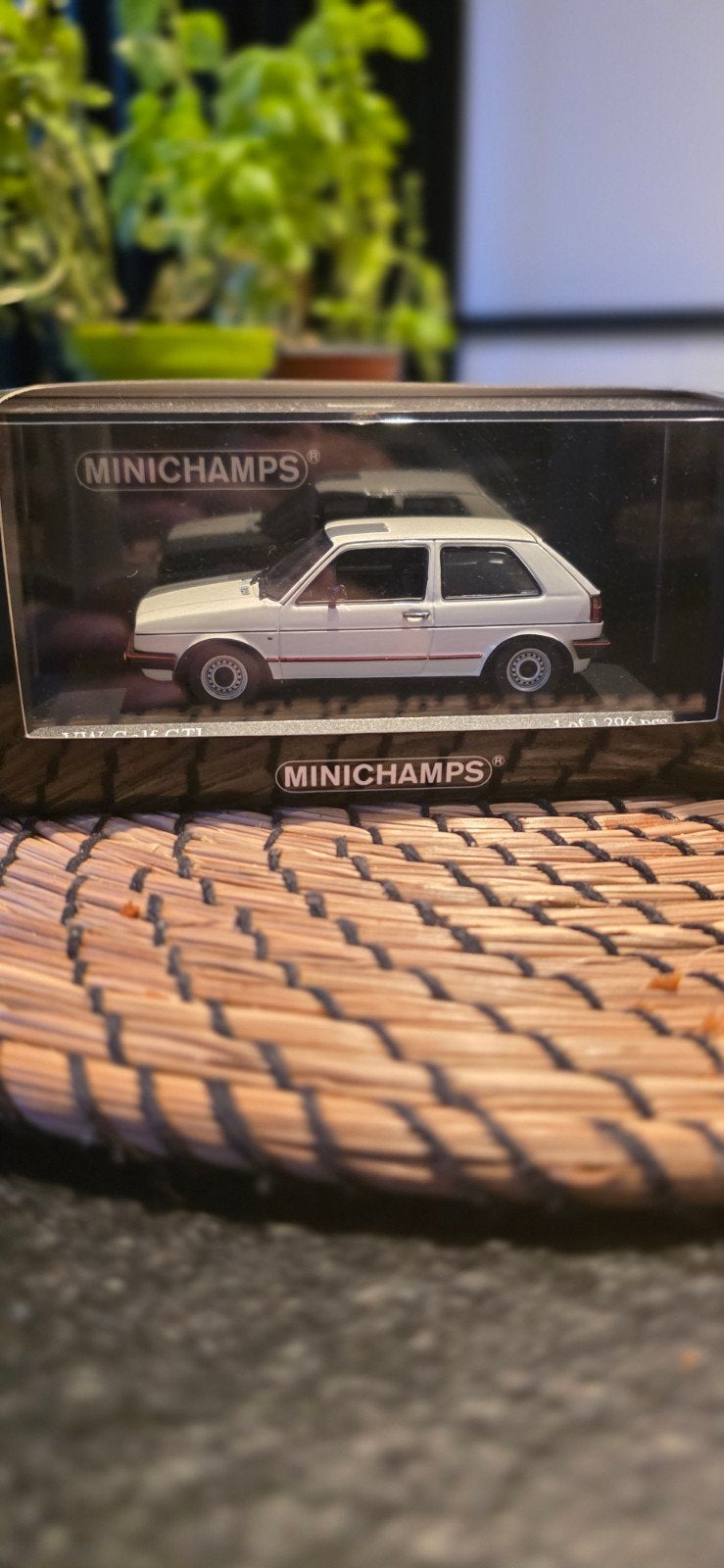 Minichamps 1:43 VW Golf II GTI (1985) – Alpinweiß – Limited, Hobby en Vrije tijd, Ophalen of Verzenden, Nieuw, Auto, MiniChamps