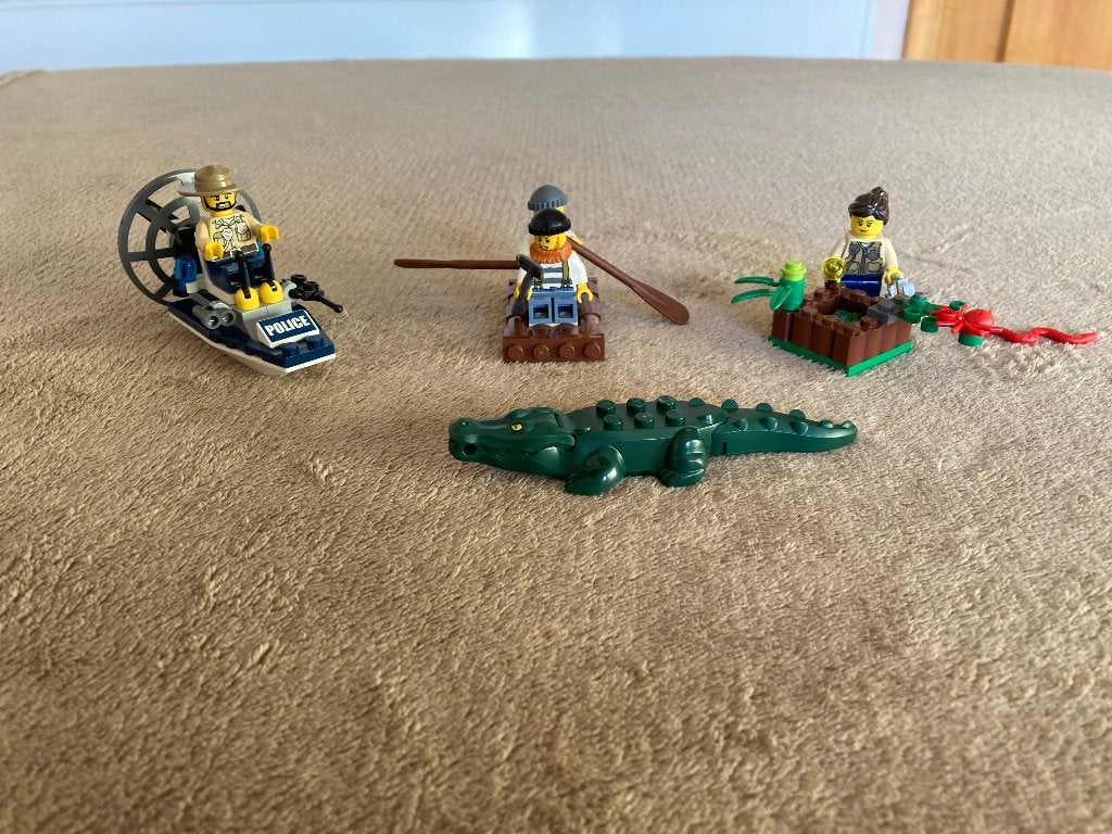 Lego Moeraspolitie (complete set + boekje) 5-12 jaar, City, Enlèvement ou Envoi, Lego, Ensemble complet