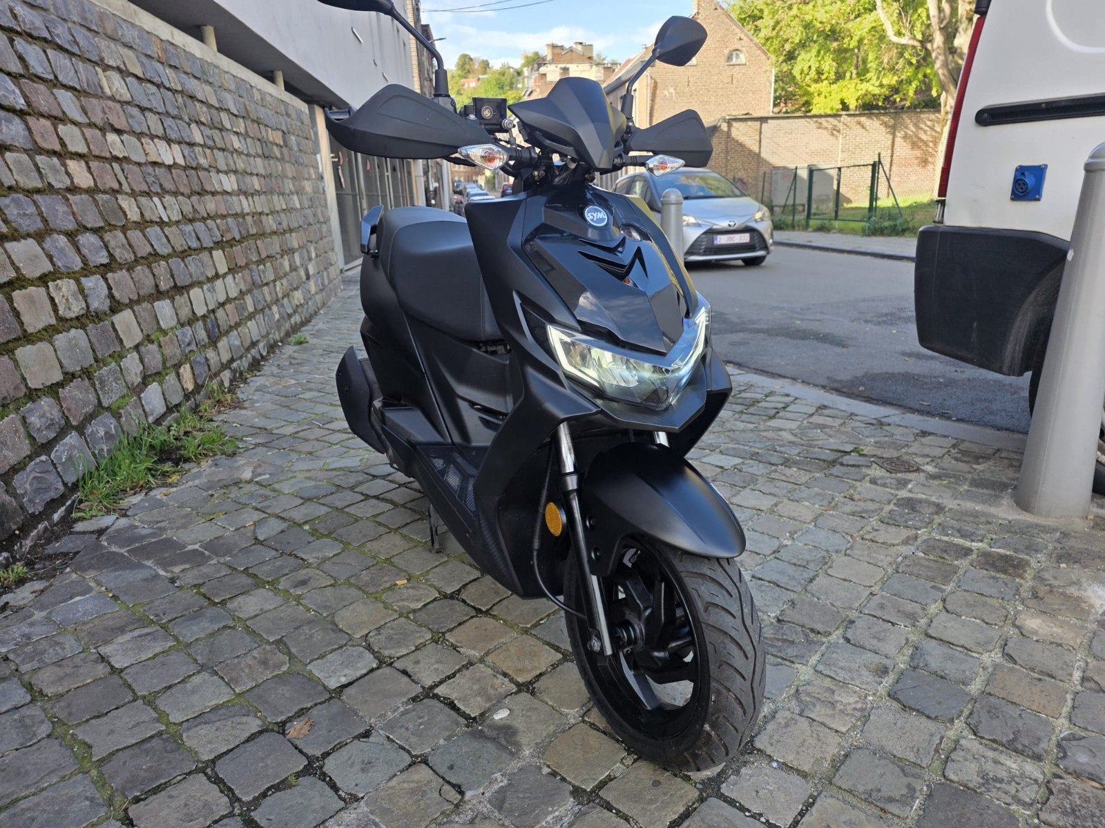 Sym jet 4rx,50cc,3800km. classe A, Fietsen en Brommers, Ophalen, Overige modellen, Klasse A (25 km/u), Zo goed als nieuw