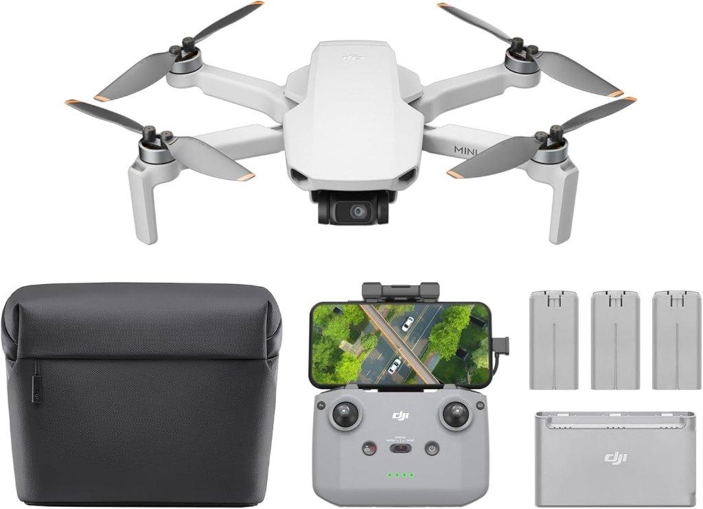 DJI Bundle Fly More Mini 4K, Cameradrone, Verzenden, 5 tot 10 kilometer, 15 tot 30 minuten