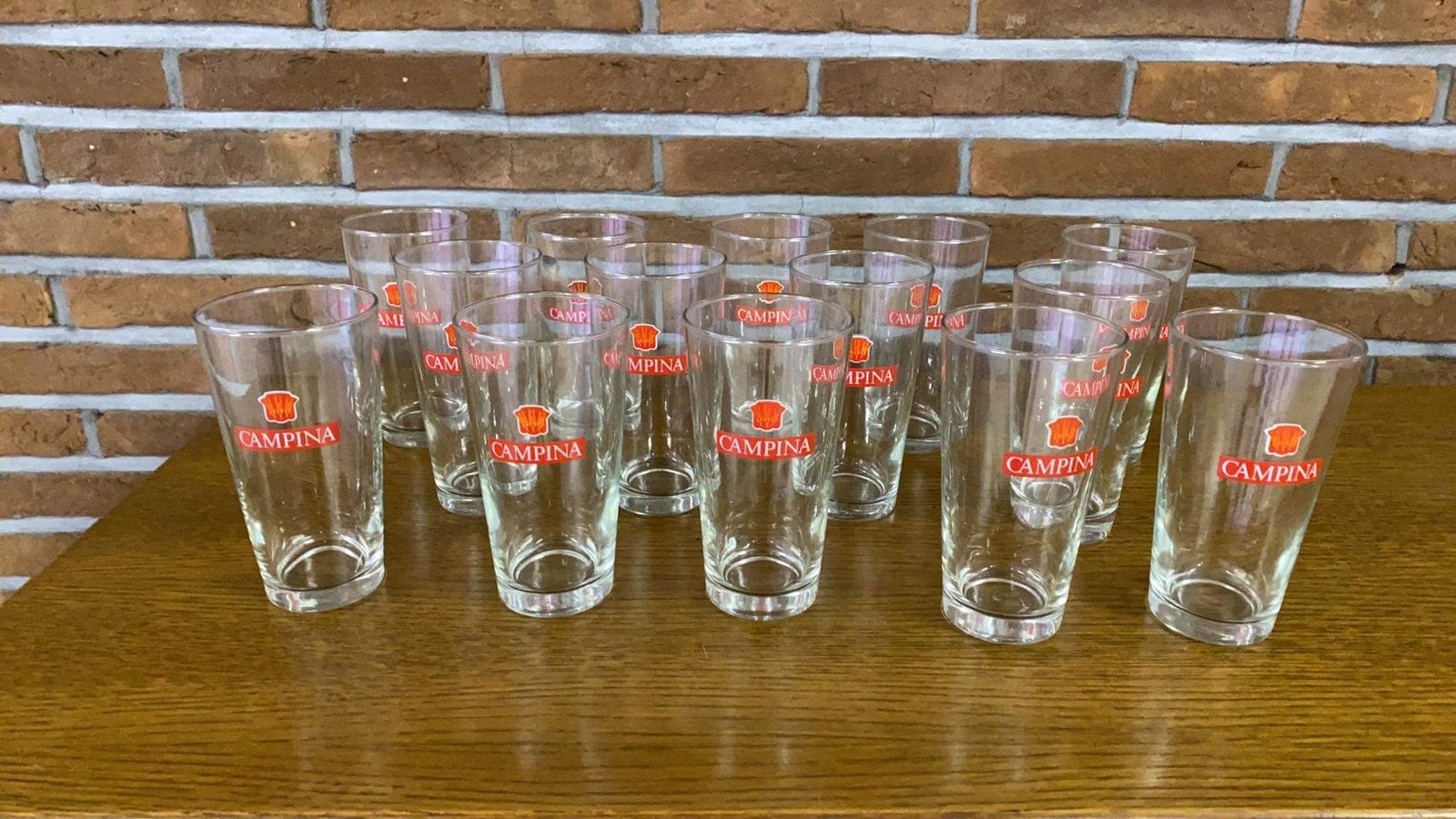 Campina bierpinten, Handtassen en Accessoires, Ophalen of Verzenden, Zo goed als nieuw