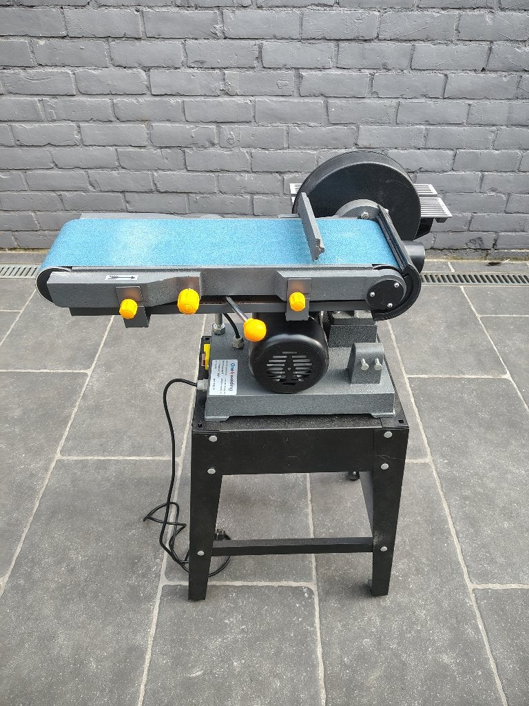 band/schijfschuurmachine combi Mac-tool, Doe-het-zelf en Bouw, Ophalen, Zo goed als nieuw, 600 tot 1200 watt, Bandschuurmachine