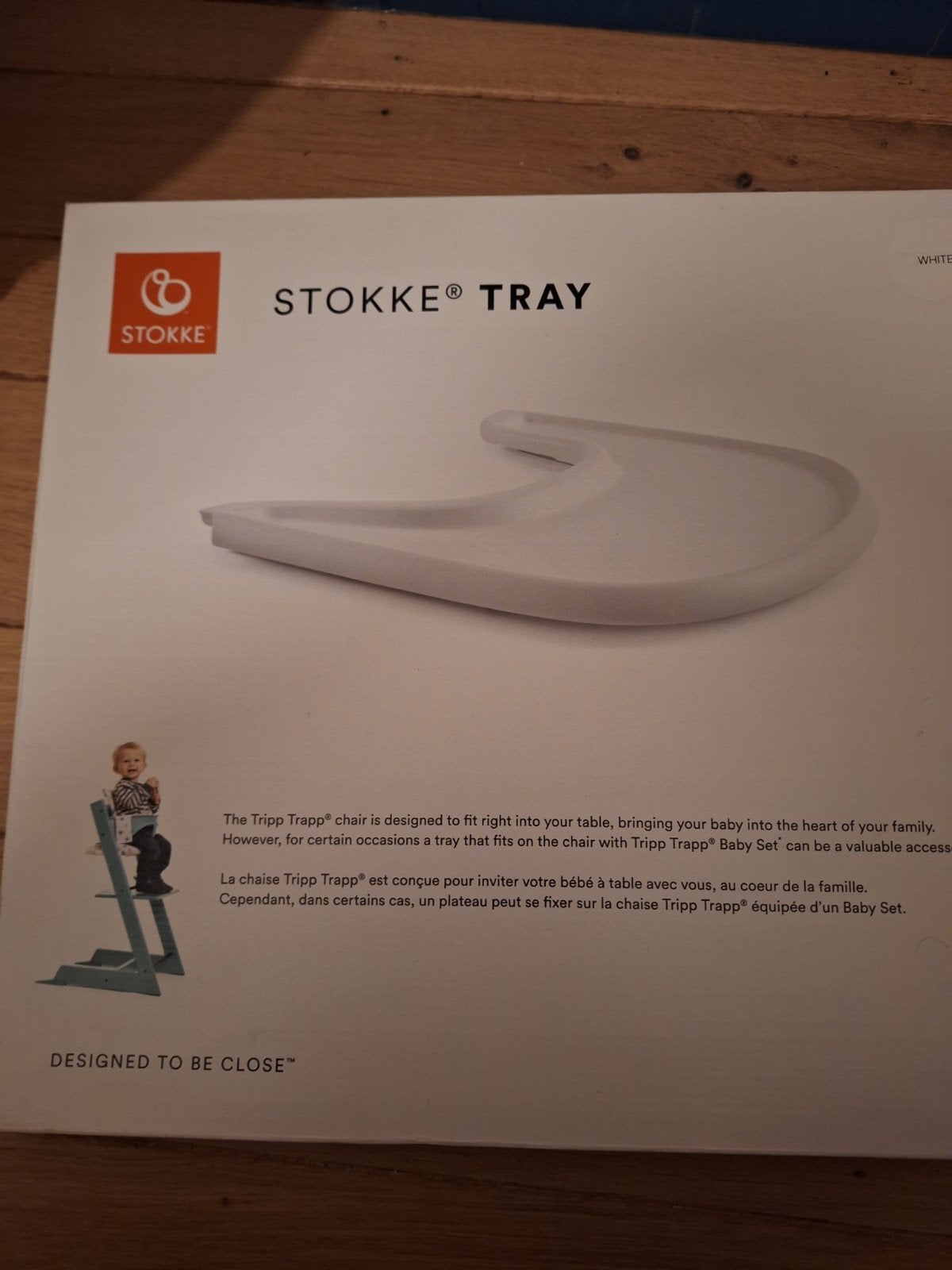 stokke tray wit, Kinderen en Baby's, Ophalen