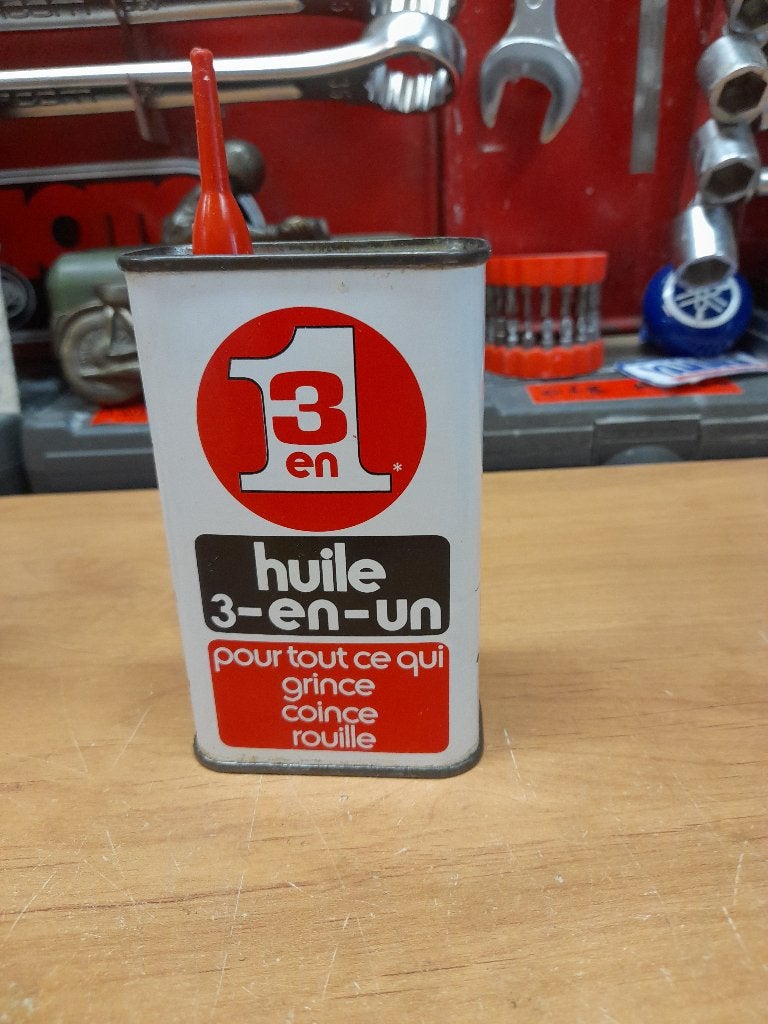 ancienne burette huile vide 3 en un, Envoi, Utilisé, Autres types