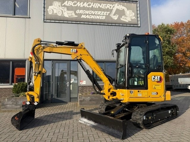 CAT 303 Next Gen Bj22 3.2T Full Option ZGST Minigraver, Articles professionnels, Enlèvement, Excavatrice