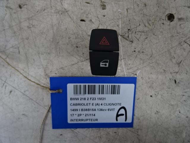 SCHAKELAAR BMW 2 serie (F23) (01-2014/06-2021) (923178605), Auto-onderdelen, Gebruikt, BMW