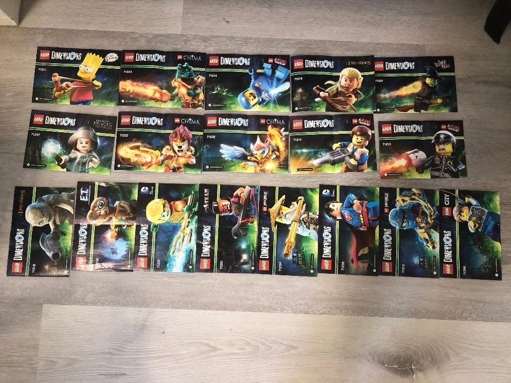 Lego Dimensions collectie (Fun) xbox,ps3 ps4,wii, Envoi, Comme neuf