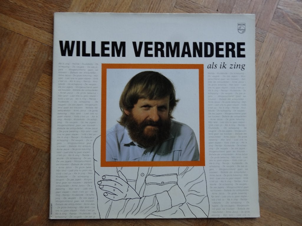 Willem Vermandere, CD & DVD, Vinyles | Néerlandophone, Utilisé, Folk, LP, 12 pouces, Enlèvement ou Envoi