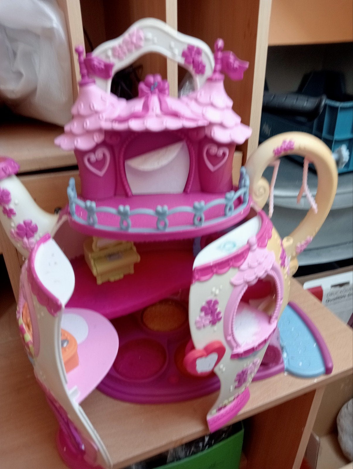 My Little Pony Ponyville Teapot Palace Playset house Habro, Kinderen en Baby's, Ophalen