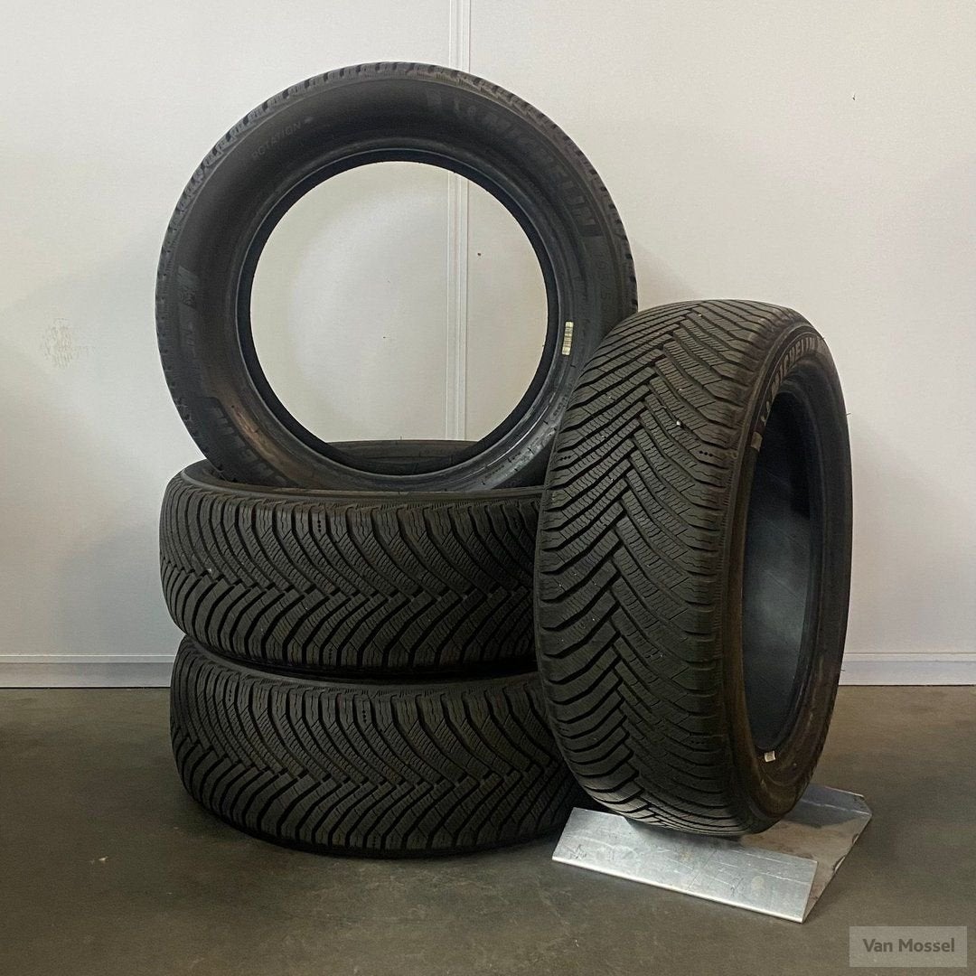 Michelin Alpin 7 195/55/R16 91T, Auto-onderdelen, Banden en Velgen, Gebruikt, -, Band(en), 195 mm