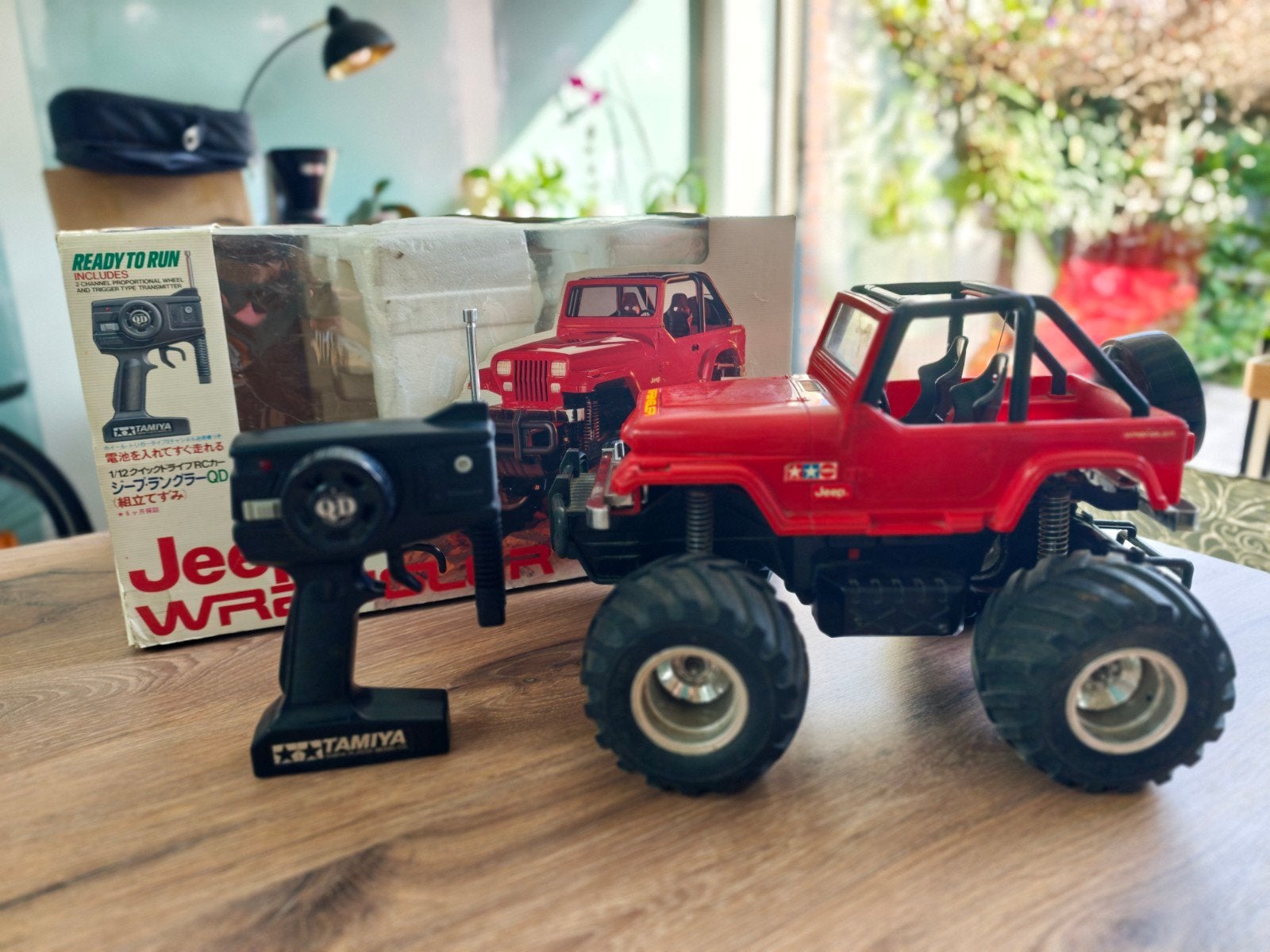 1993 Tamiya QD Jeep Wrangler RC, Hobby en Vrije tijd, Modelbouw | Radiografisch | Auto's, Ophalen
