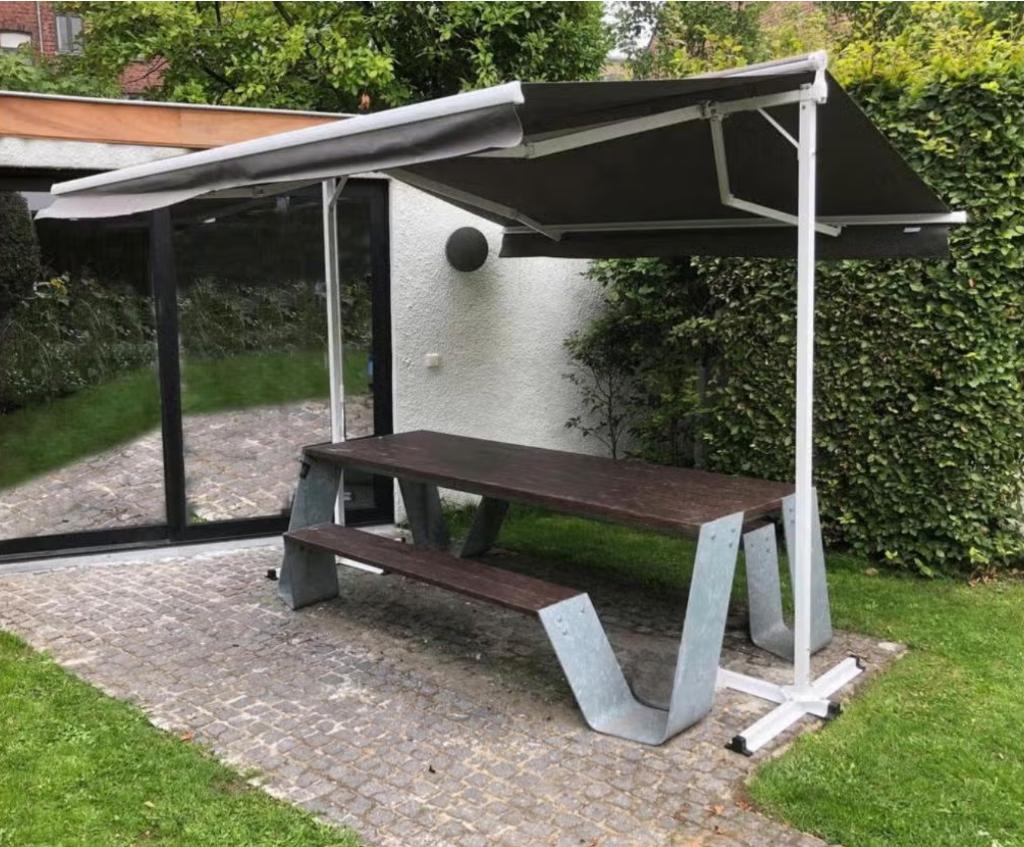 lounge parasol/ tuinscherm, Tuin en Terras, Ophalen, Gebruikt