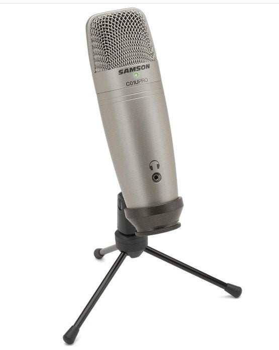 Samson C01U Pro USB Studio Microphone à condensateur, Musique & Instruments, Microphones, Enlèvement ou Envoi, Comme neuf, Micro studio