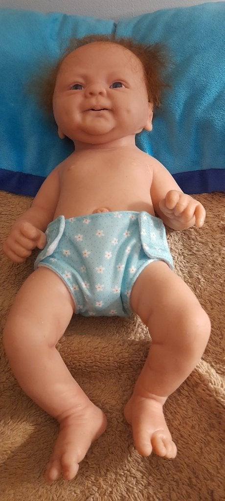 REBORN FULL BODY SILICONE JONGEN, Verzamelen, Poppen, Verzenden