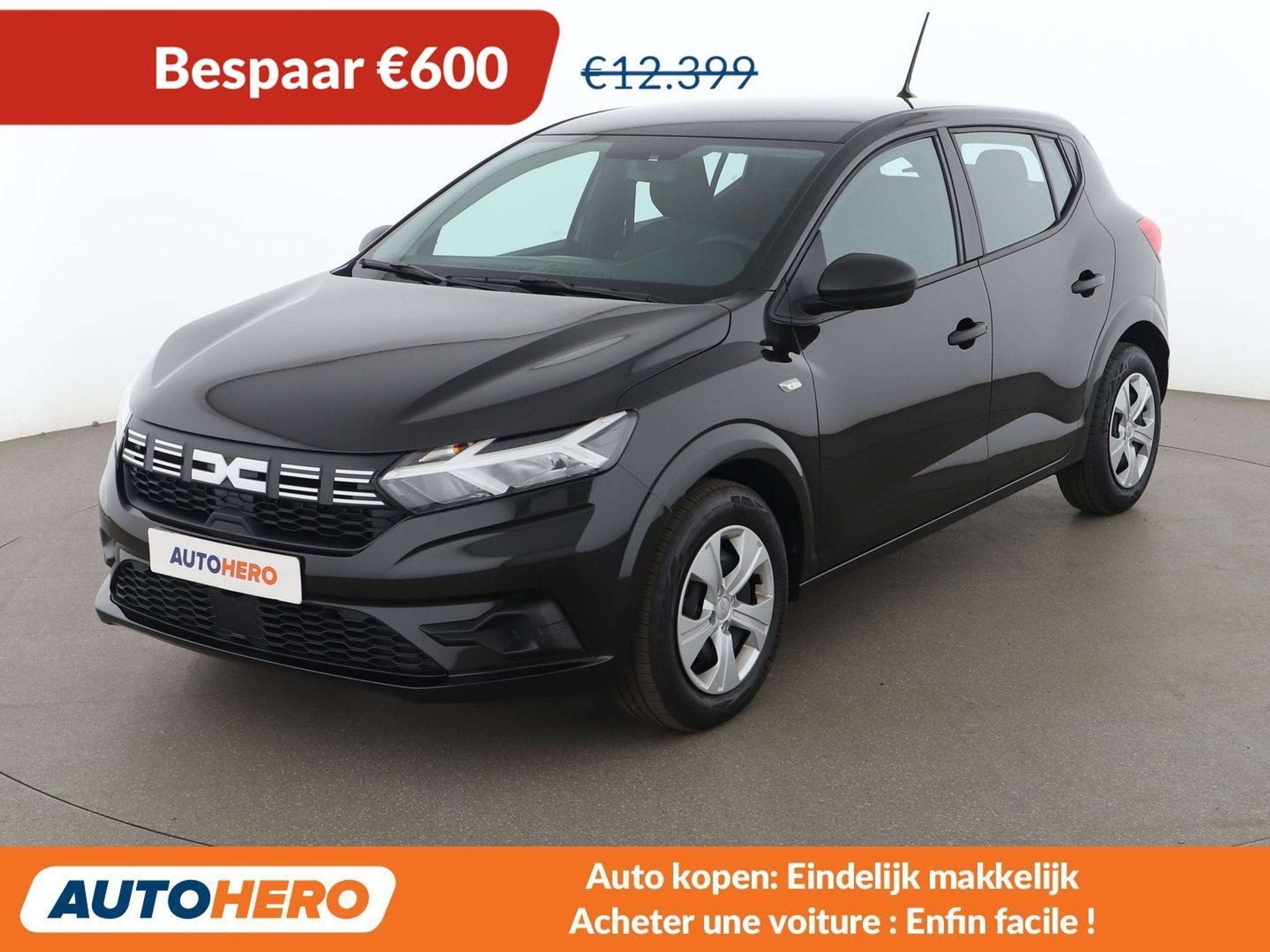 Dacia Sandero 1.0 SCe Essential (bj 2024), Auto's, Voorwielaandrijving, Stof, Gebruikt, Overige brandstoffen
