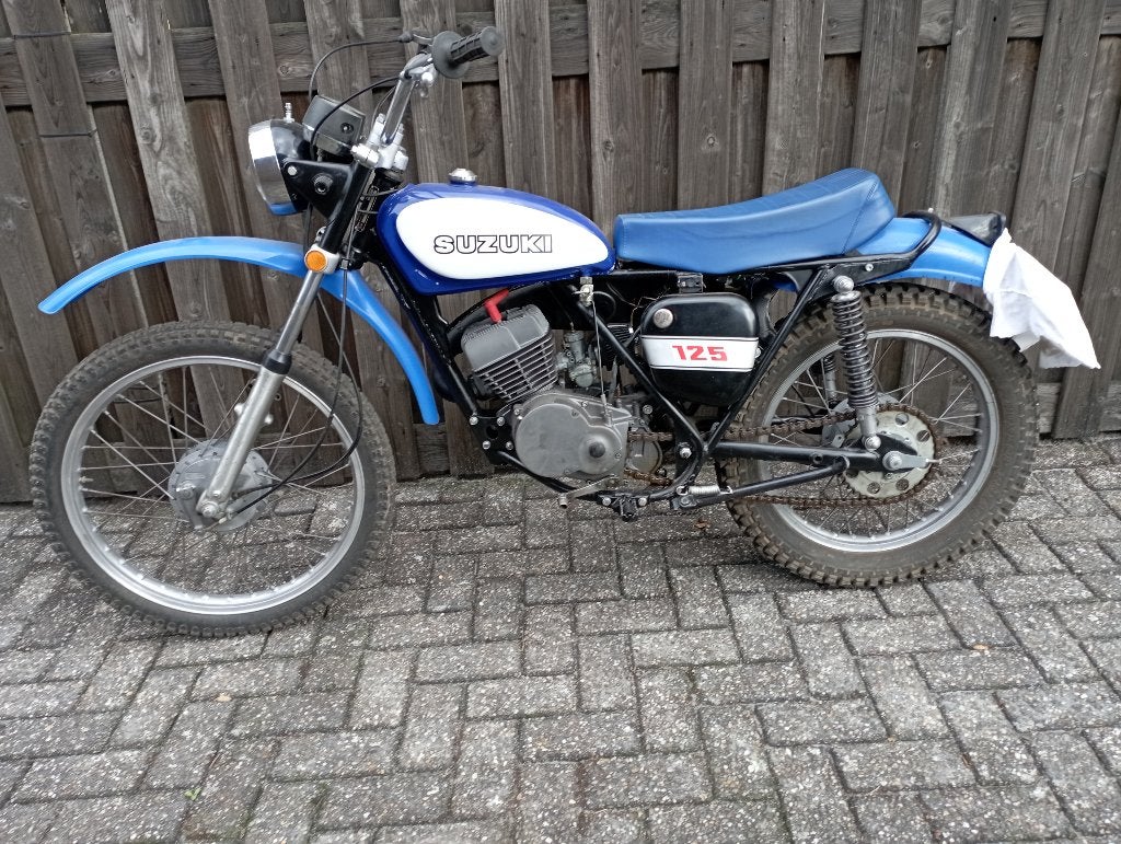 SUZUKI TS 125 OLDTIMER, Motoren, 1 cilinder, Occasion, Enduro