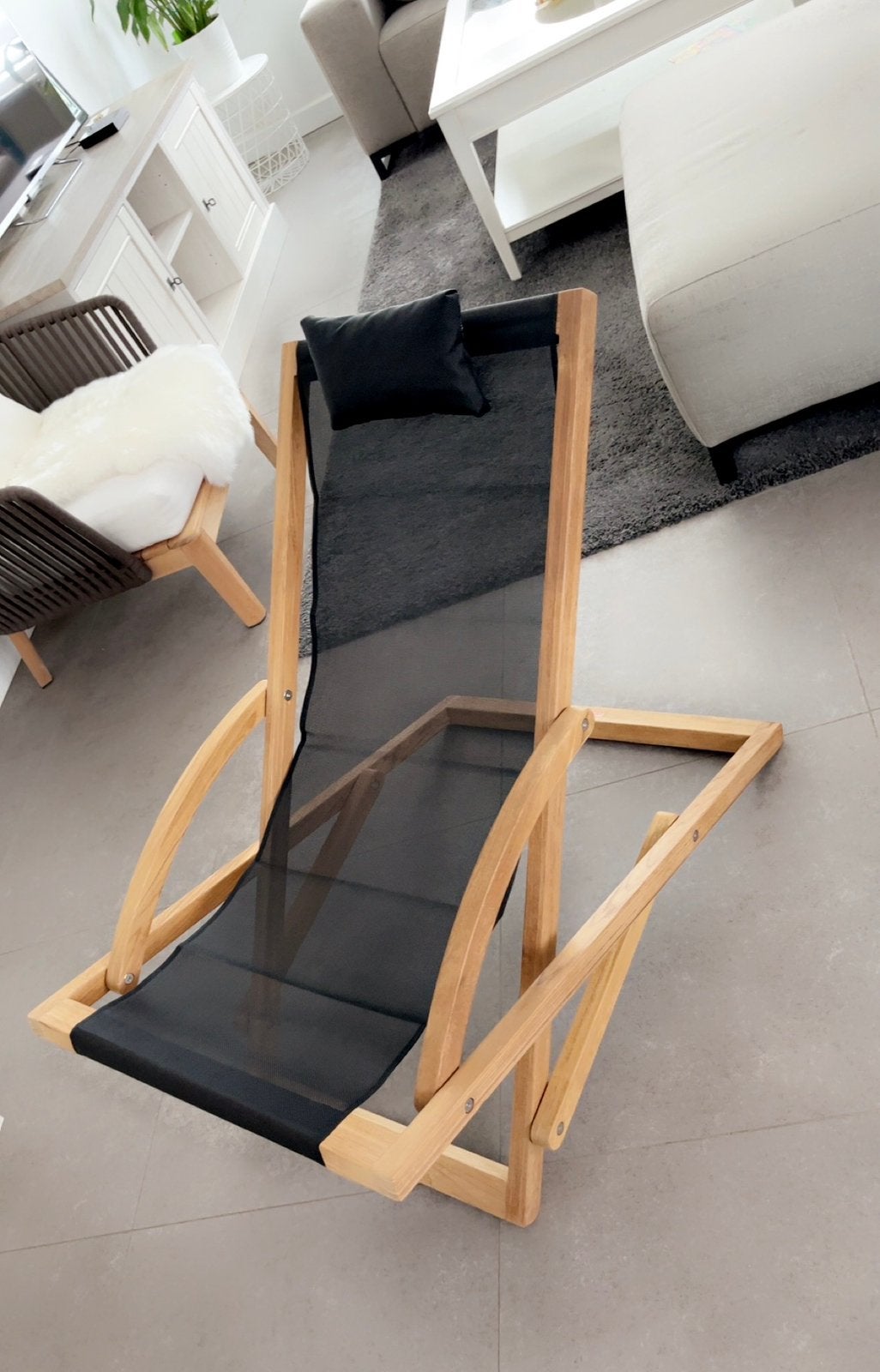 Botanique royale Beacher, Jardin & Terrasse, Chaises de jardin, Enlèvement, Neuf, Bois de teck, Ajustable