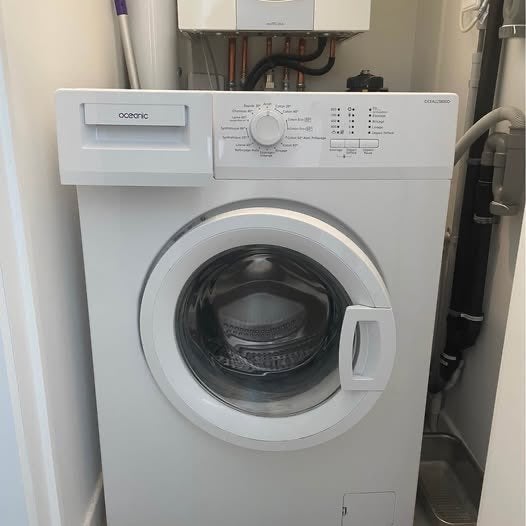 Lave-linge Oceanic OCEALL580DD, Ophalen, 4 tot 6 kg, Voorlader, Energieklasse A of zuiniger