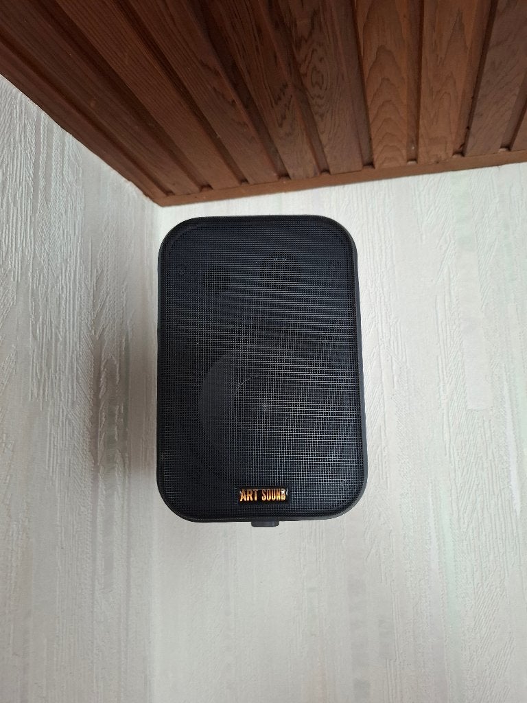 2 ArtSound DC 4080 speakers, 200W, 8 Ohm Zwart, Enlèvement, Noir