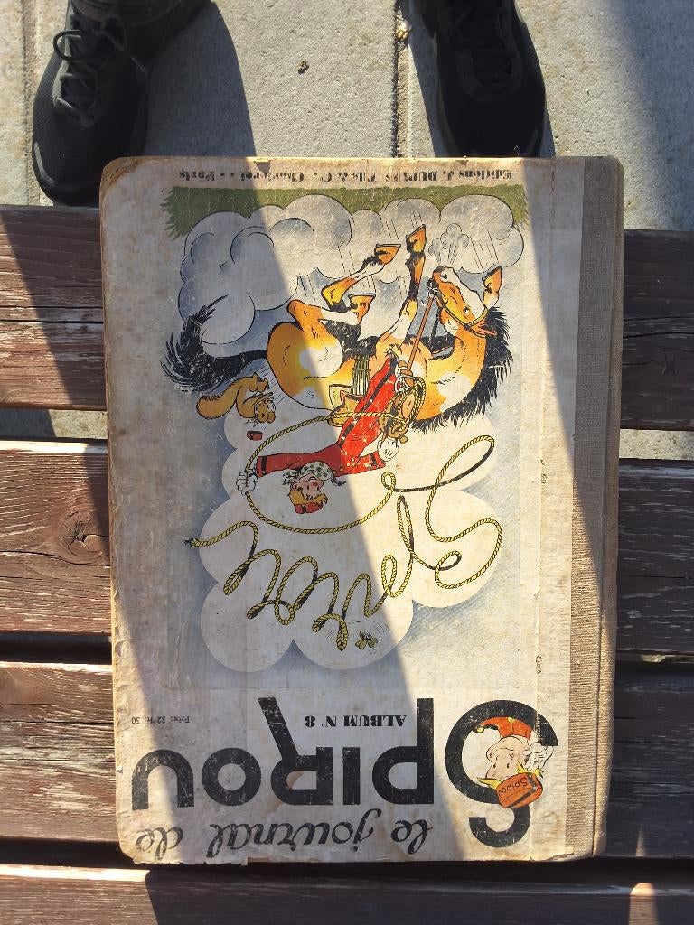 Bd spirou, Enlèvement ou Envoi