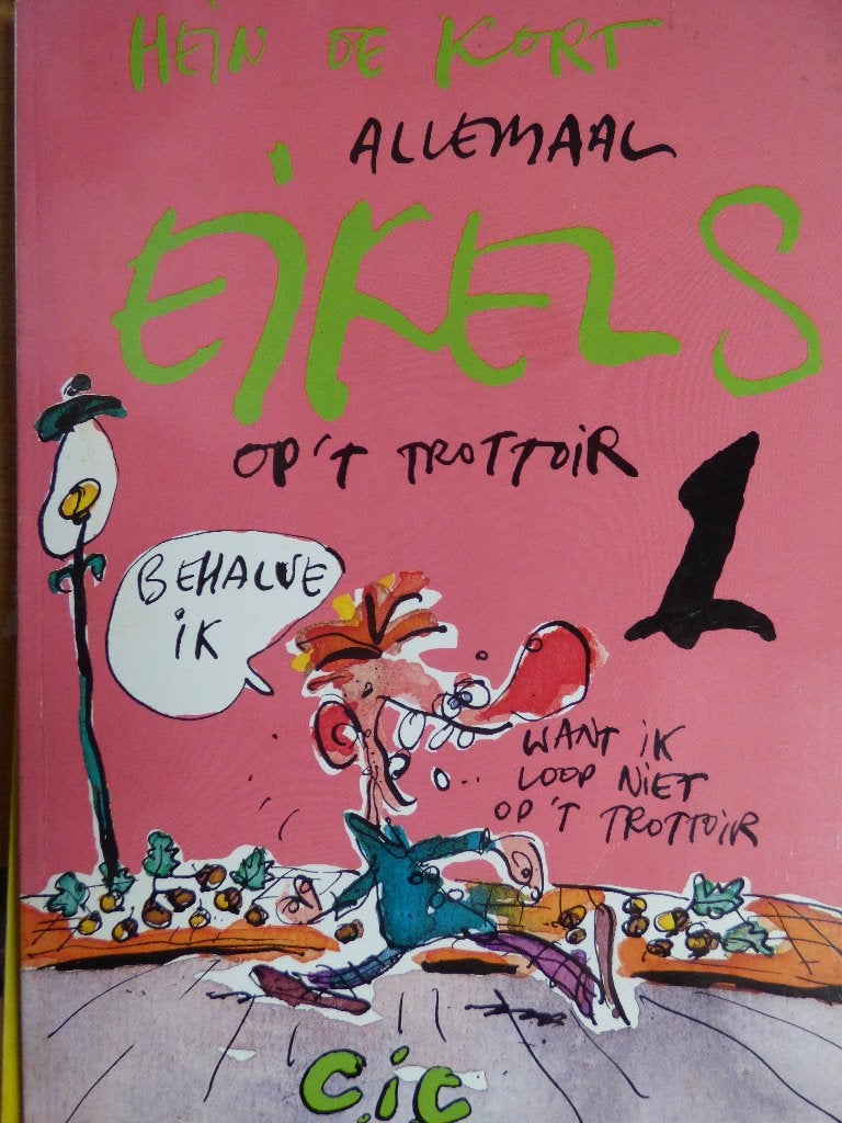 eikels nr 1    allemaal op het trottoir ,    softcover, Ophalen of Verzenden