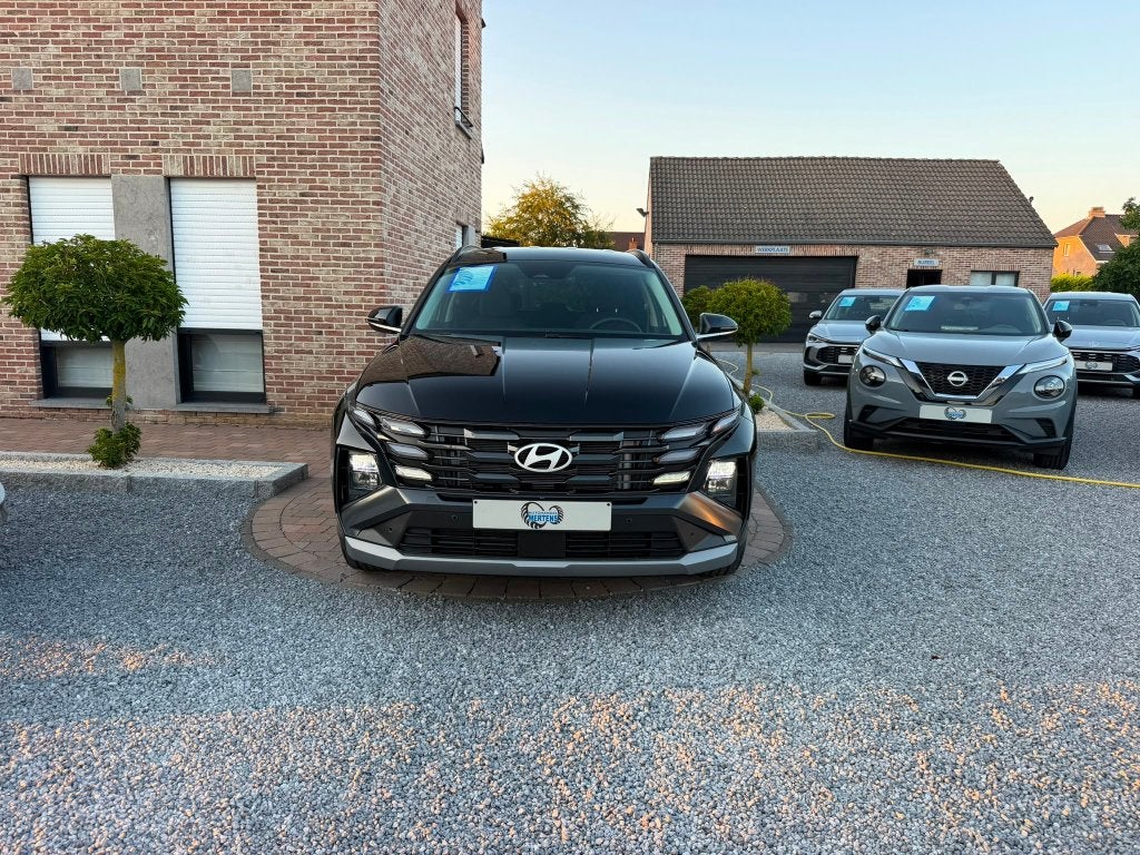Hyundai TUCSON 1.6 T-GDi STYLE DCT 150PK NIEUW MODEL 0KM, Autos, Hyundai, Achat, Entreprise, Apple Carplay, Noir