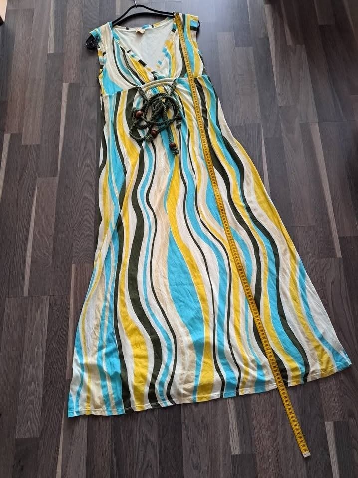 Ella Moss Maxi Jurk, S/M - Zomerse Strepen, gevoerd, Kleding | Dames, Jurken, Overige kleuren, Ophalen of Verzenden, Zo goed als nieuw
