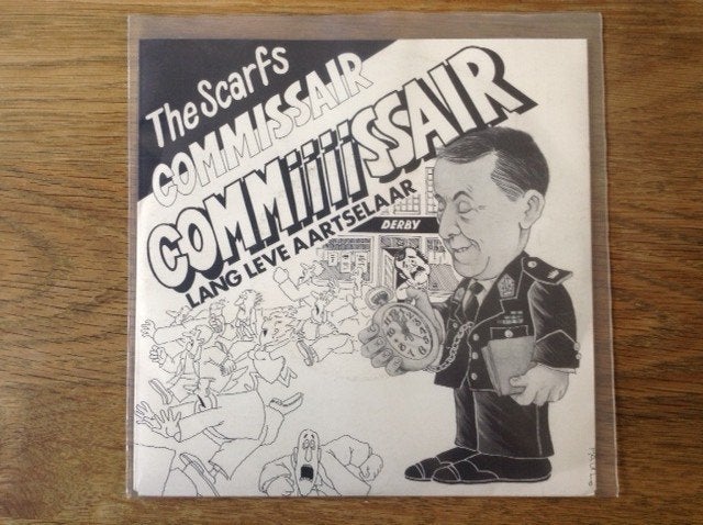 single the scarfs, Cd's en Dvd's, Vinyl Singles, 7 inch, Ophalen of Verzenden, Beschermende buitenhoes, Nederlandstalig