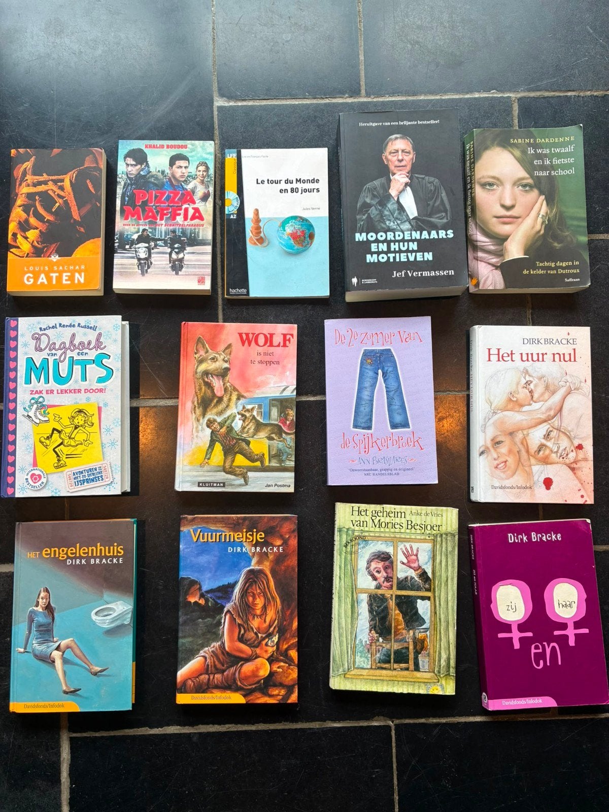 13 livres de lecture, Enlèvement
