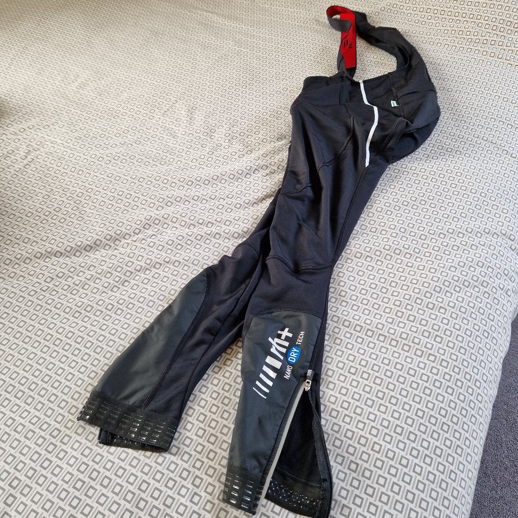 heren fietsbroek RH+ winter - lange pijp - maat 46-48 of L, Enlèvement ou Envoi, L