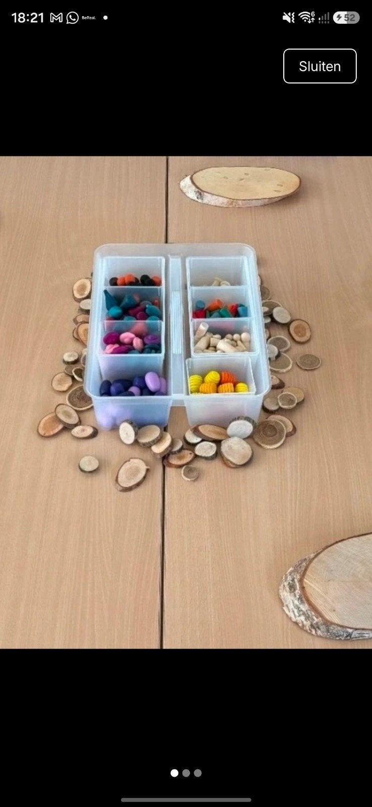 Loose parts (grapat), Enfants & Bébés, Jouets | Jouets en bois, Enlèvement, Utilisé